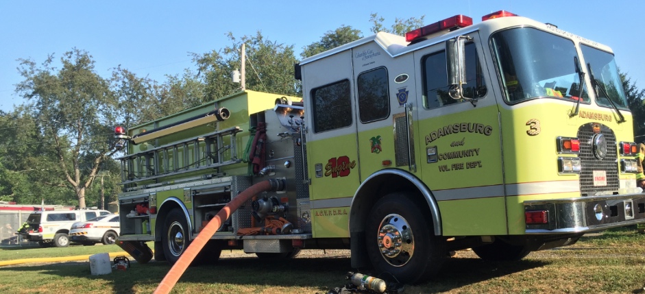 Adamsburg and Community Volunteer Fire Department Rotating Header Image